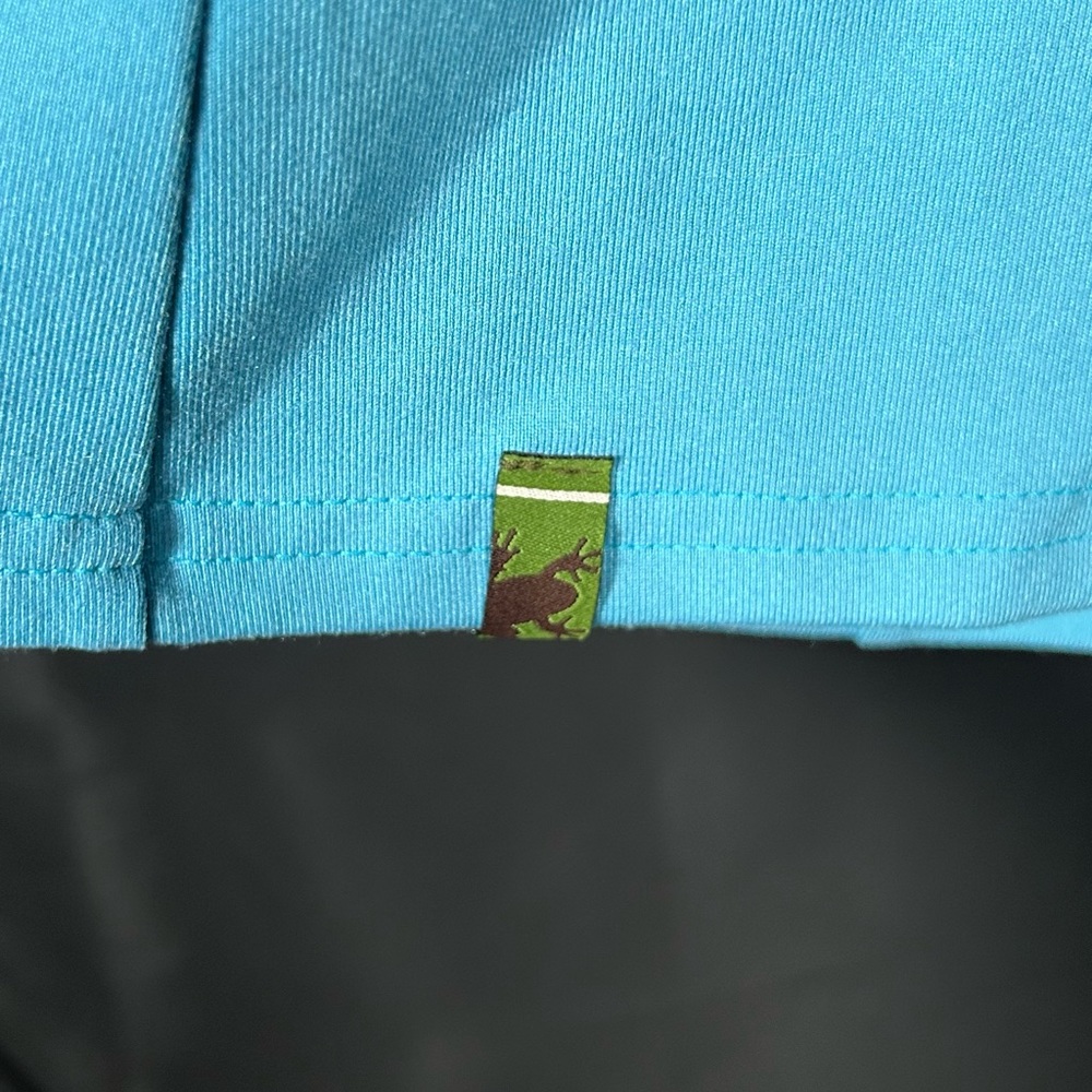 Women's Teal EarthTec V-Neck Dress Size Large - Picture 6 of 6